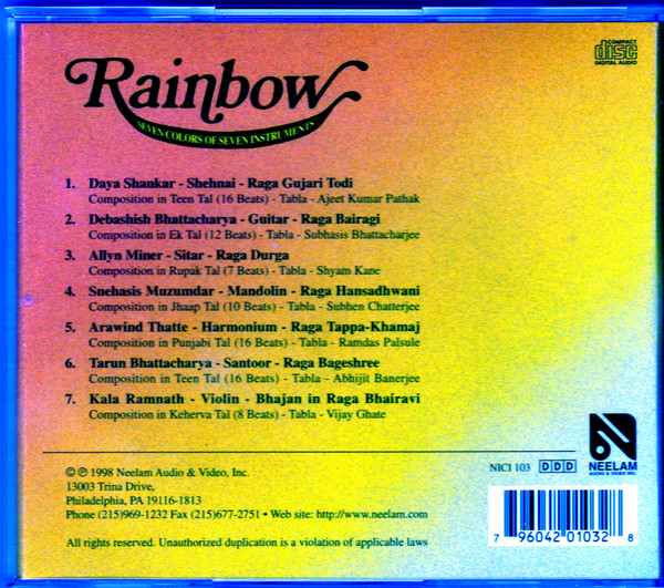 ladda ner album Various - Rainbow Seven Colors Of Seven Instruments