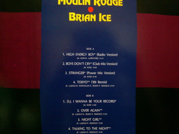 lataa albumi Moulin Rouge Brian Ice - Moulin Rouge Brian Ice