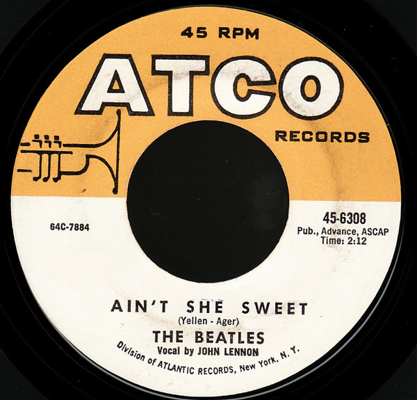 The Beatles – Ain't She Sweet (1964, Vinyl) - Discogs