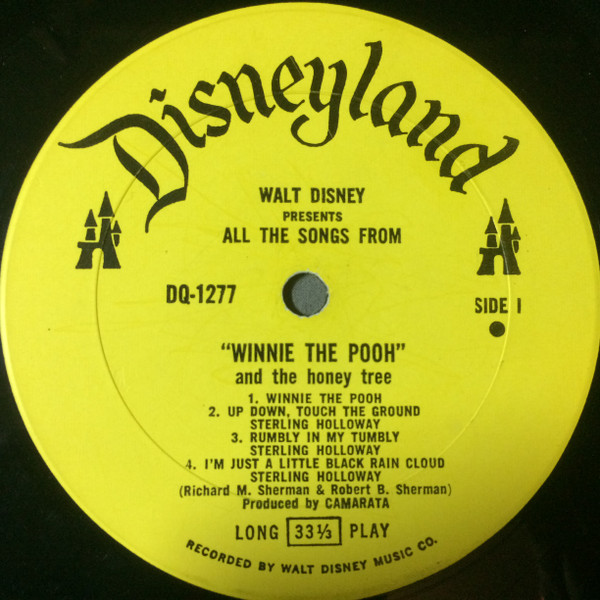 ladda ner album Unknown Artist - Walt Disney Presents All The Songs From Winnie The Pooh And The Honey Tree