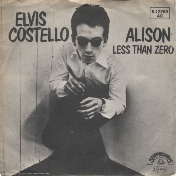 Elvis Costello – Alison (1978, B&W Labels, Vinyl) - Discogs