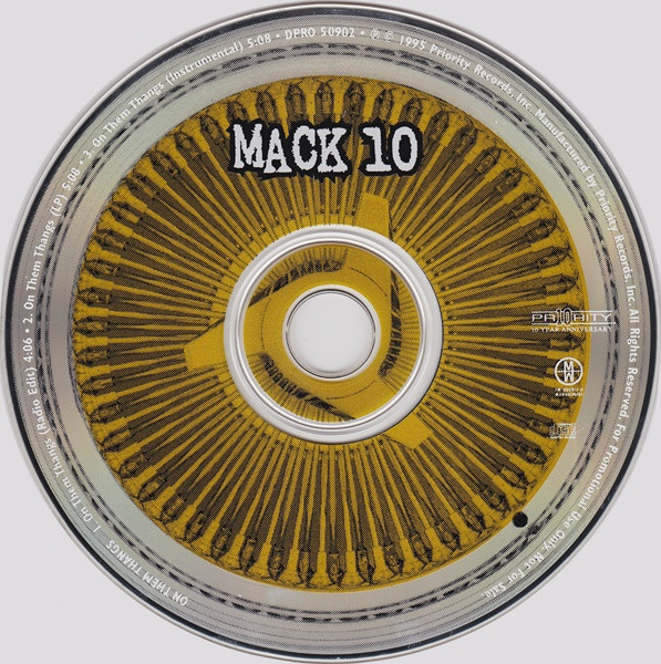 Mack 10 – On Them Thangs (1995, CD) - Discogs