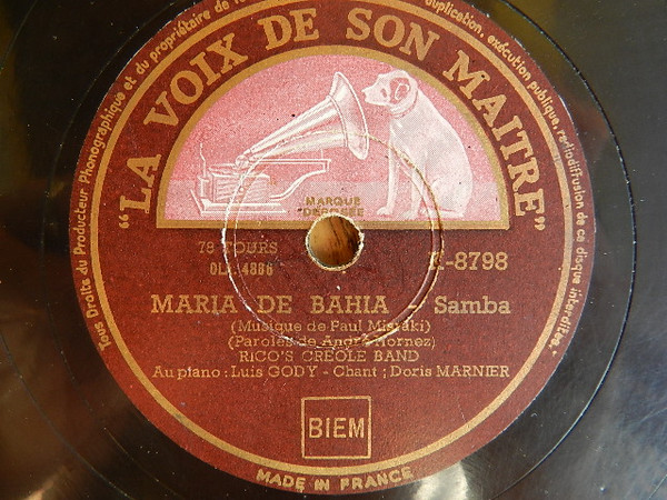Album herunterladen Rico's Creole Band - Bim Bam Bum Maria De Bahia