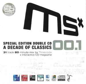 Timecode - MSX00.1 10th Anniversary Special Edition CD.