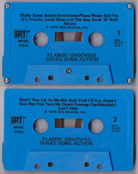 The Flamin' Groovies u003d フレイミン・グルーヴィーズ – Shake Some Action u003d 驚異のアクション /  フレイミン・グルーヴィーズ登場！！ (1977