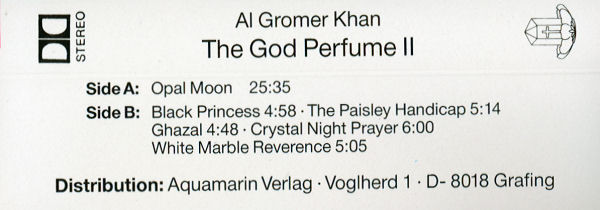 Album herunterladen Al Gromer Khan - The God Perfume II