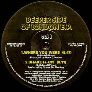 Deeper Side Of London E.P. Vol 1 - Various