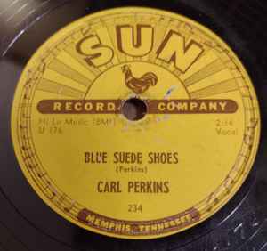 Carl Perkins - Blue Suede Shoes / Honey, Don't! album cover