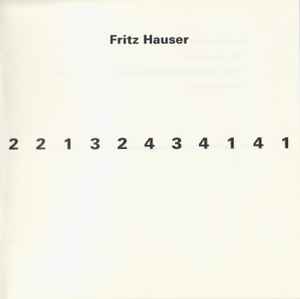 Fritz Hauser - 22132434141 Album-Cover