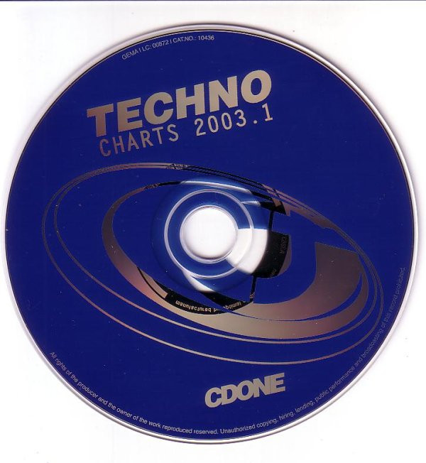 last ned album Various - Techno Charts 20031