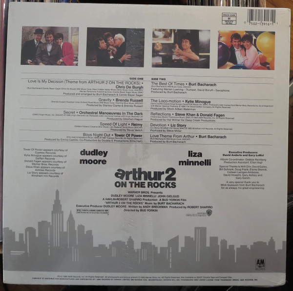 Album herunterladen Various - Arthur 2 On The Rocks Original Motion Picture Soundtrack