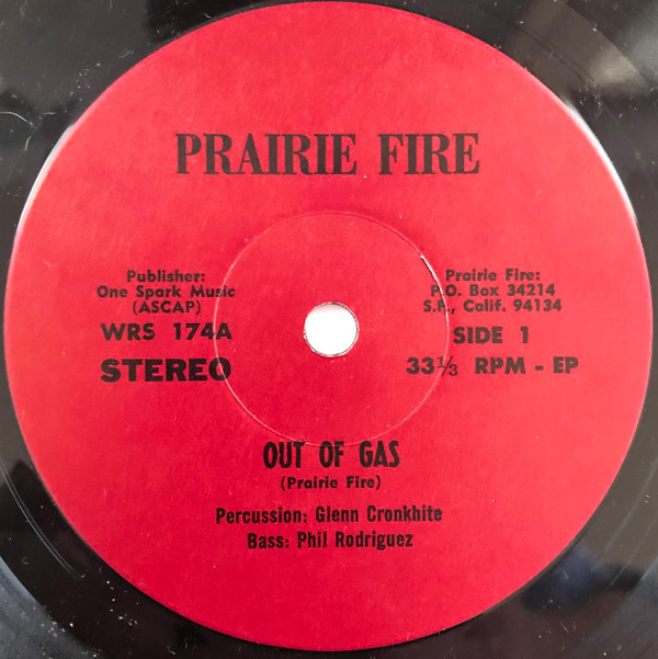 télécharger l'album Prairie Fire - Out Of Gas