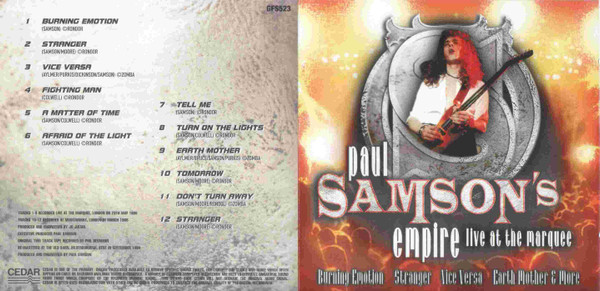 last ned album Paul Samson's Empire - Live At The Marquee