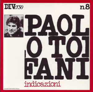 Paolo Tofani - Indicazioni album cover