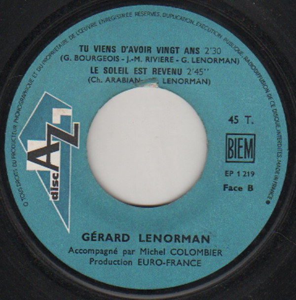 descargar álbum Gérard Lenorman - Rêve