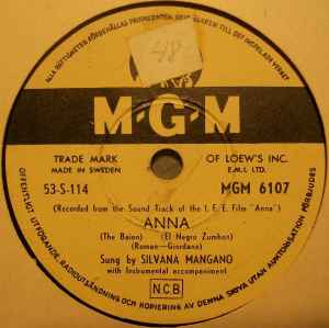 Silvana Mangano - Anna / T'ho Voluto Bene album cover