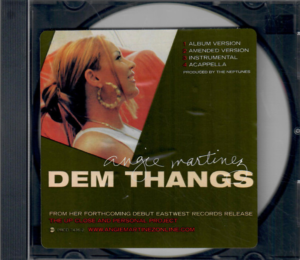 Angie Martinez – Dem Thangs (2001, Vinyl) - Discogs