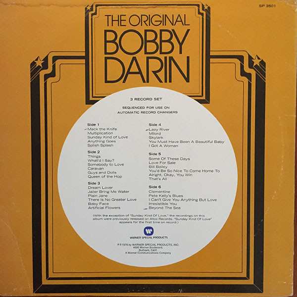 lataa albumi Bobby Darin - The Original Bobby Darin