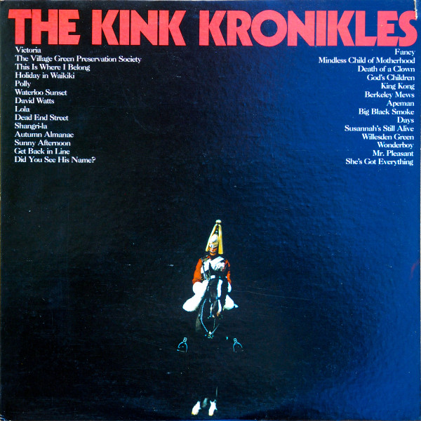 The Kinks – The Kink Kronikles (1981, Specialty Records Pressing 