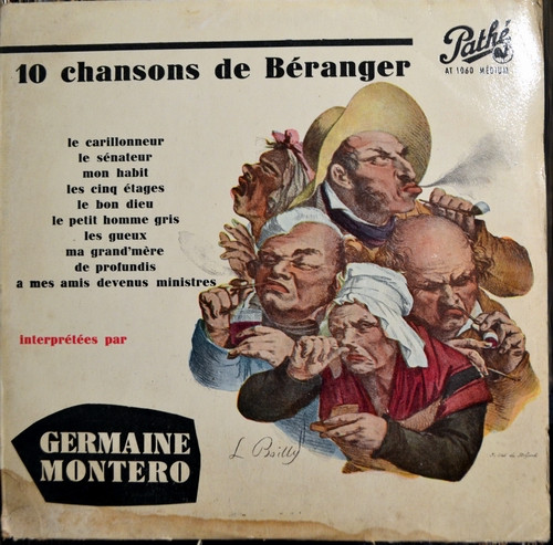 last ned album Germaine Montero - Dix Chansons De Béranger