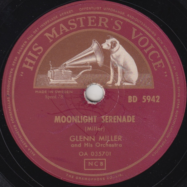 Glenn Miller And His Orchestra – Moonlight Serenade / American 