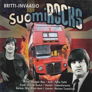 Various - SuomiROCKS - Britti-Invaasio album cover