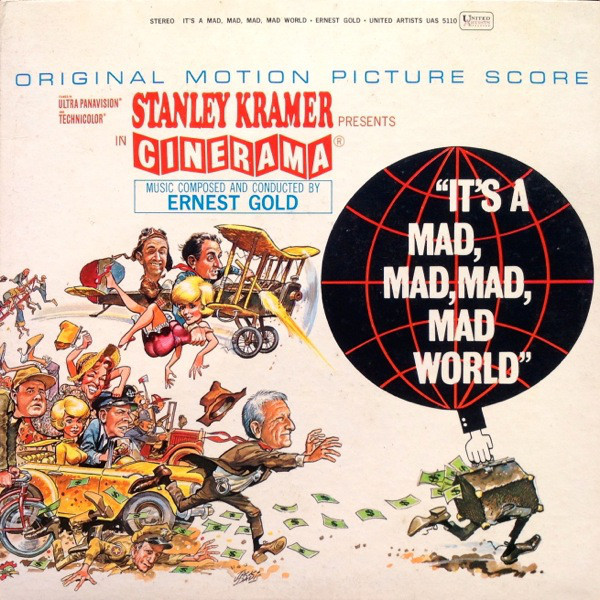 It's a Mad Mad Mad Mad World 1963 COMPLETE SCORE Ernest Gold La-La Land New  2 CD