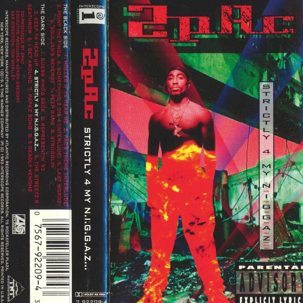 2Pac – Strictly 4 My N.I.G.G.A.Z. (1993, Cassette) - Discogs