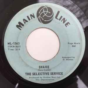 The Selective Service - Shake / Green Onions album cover