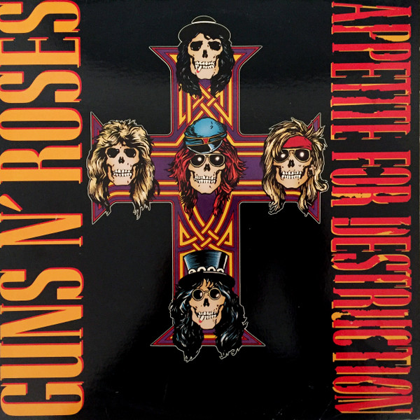 Guns N' Roses – Appetite For Destruction (1987, Vinyl) - Discogs