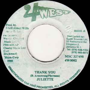 Juliette – Thank You (2001, Vinyl) - Discogs