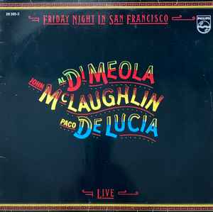 大得価在庫J.McLAUGHLIN-A.DI MEOLA-P. DE LUCIA 洋楽