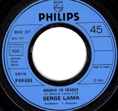 descargar álbum Serge Lama - Mourir En France Tarzan Est Heureux