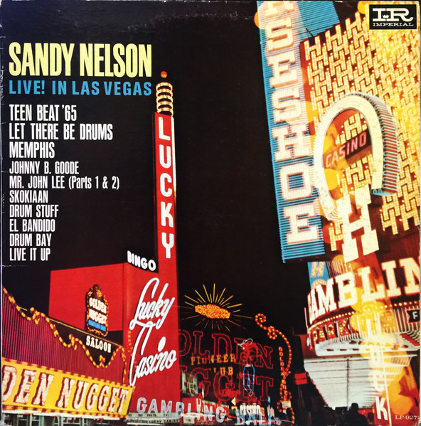 Sandy Nelson – Live! In Las Vegas (1964, Vinyl) - Discogs