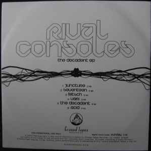 Rival Consoles - The Decadent EP album cover