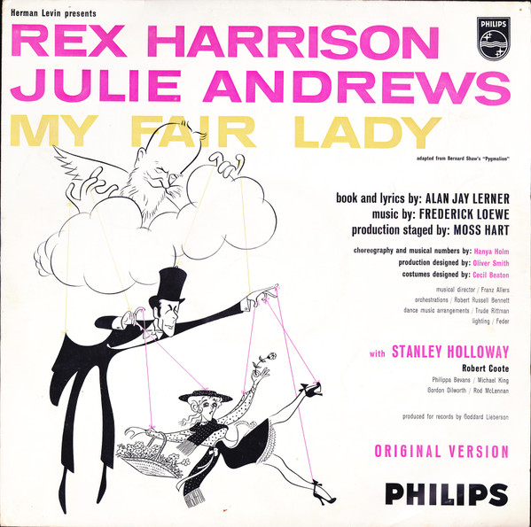 Rex Harrison, Julie Andrews – My Fair Lady (1956, Vinyl) - Discogs