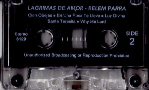 télécharger l'album Belem Parra - Lagrimas De Amor