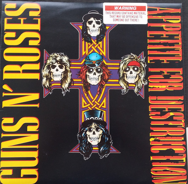 Guns N' Roses – Appetite For Destruction (Universal, Pinckneyville 