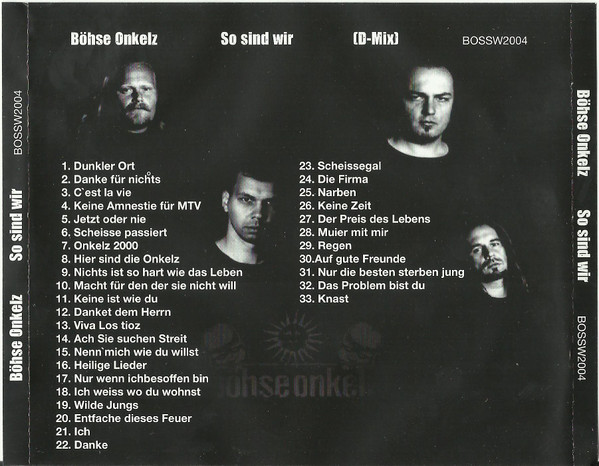 descargar álbum Böhse Onkelz - So Sind Wir
