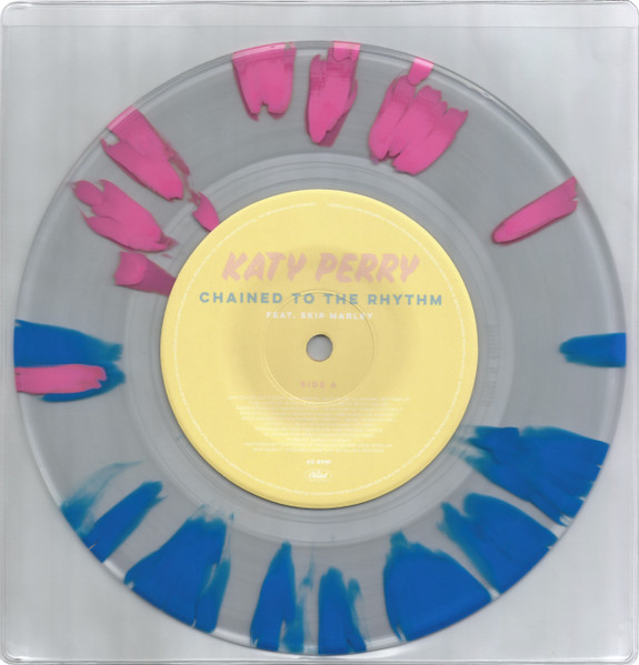 winnen vuist Mantsjoerije Katy Perry Feat. Skip Marley – Chained To The Rhythm (2017, Clear W/ Blue &  Pink Splatter, Vinyl) - Discogs