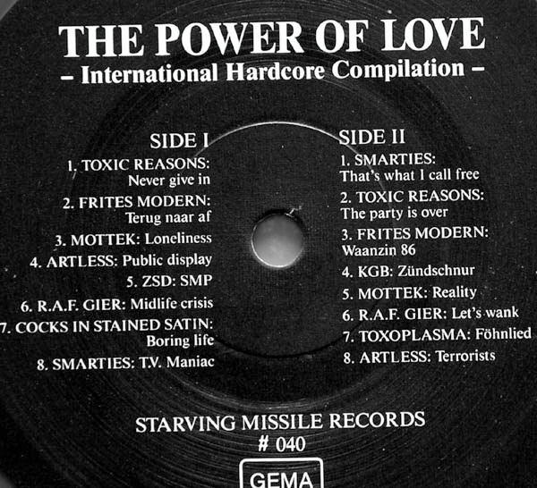 ladda ner album Various - The Power Of Love International Hardcore Compilation