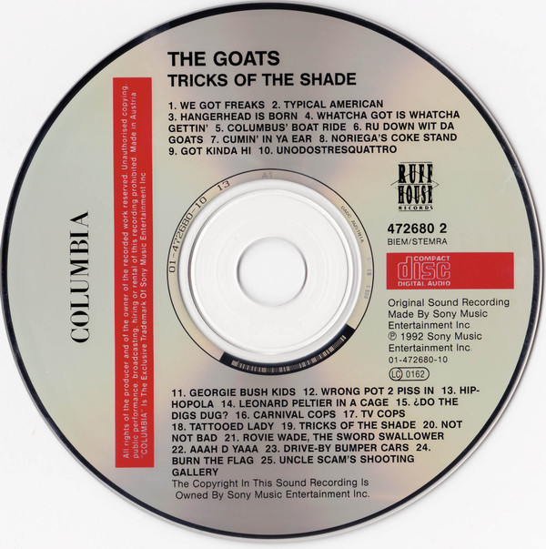 last ned album Goats - Tricks Of The Shade