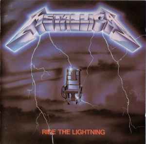 Metallica – Ride The Lightning (1987, Red Title, CD) - Discogs