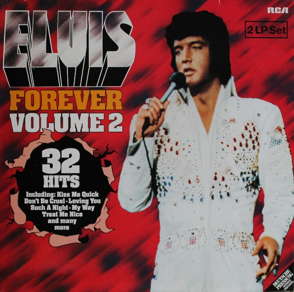 Обложка конверта виниловой пластинки Elvis Presley - Elvis Forever Volume 2