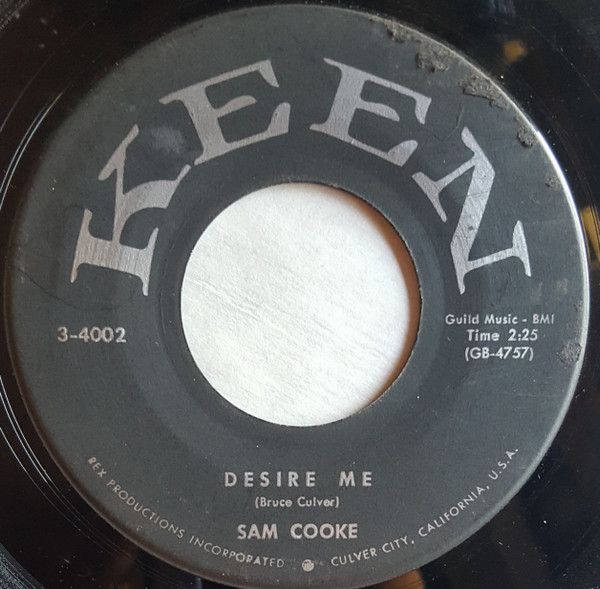 Sam Cooke – For Sentimental Reasons / Desire Me (1957, Vinyl