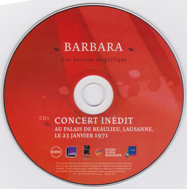 last ned album Barbara - Une Passion Magnifique