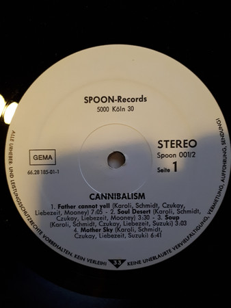 Can – Cannibalism (1981, Vinyl) - Discogs