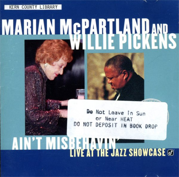 ladda ner album Marian McPartland And Willie Pickens - Aint Misbehavin Live At The Jazz Showcase