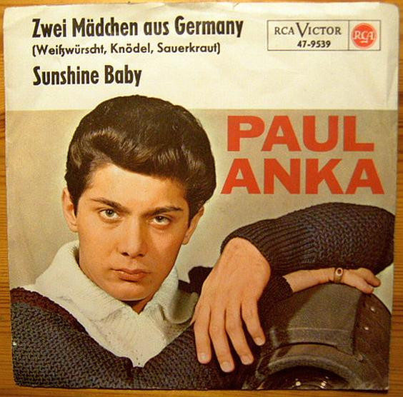 Paul Anka – Zwei Mädchen Aus Germany (1964