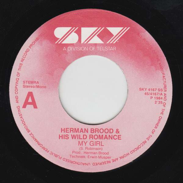 last ned album Herman Brood & His Wild Romance - My Girl